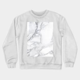 White marble Crewneck Sweatshirt